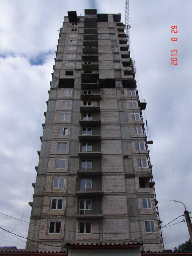 Литер 15. Вид со стороны местного проезда.